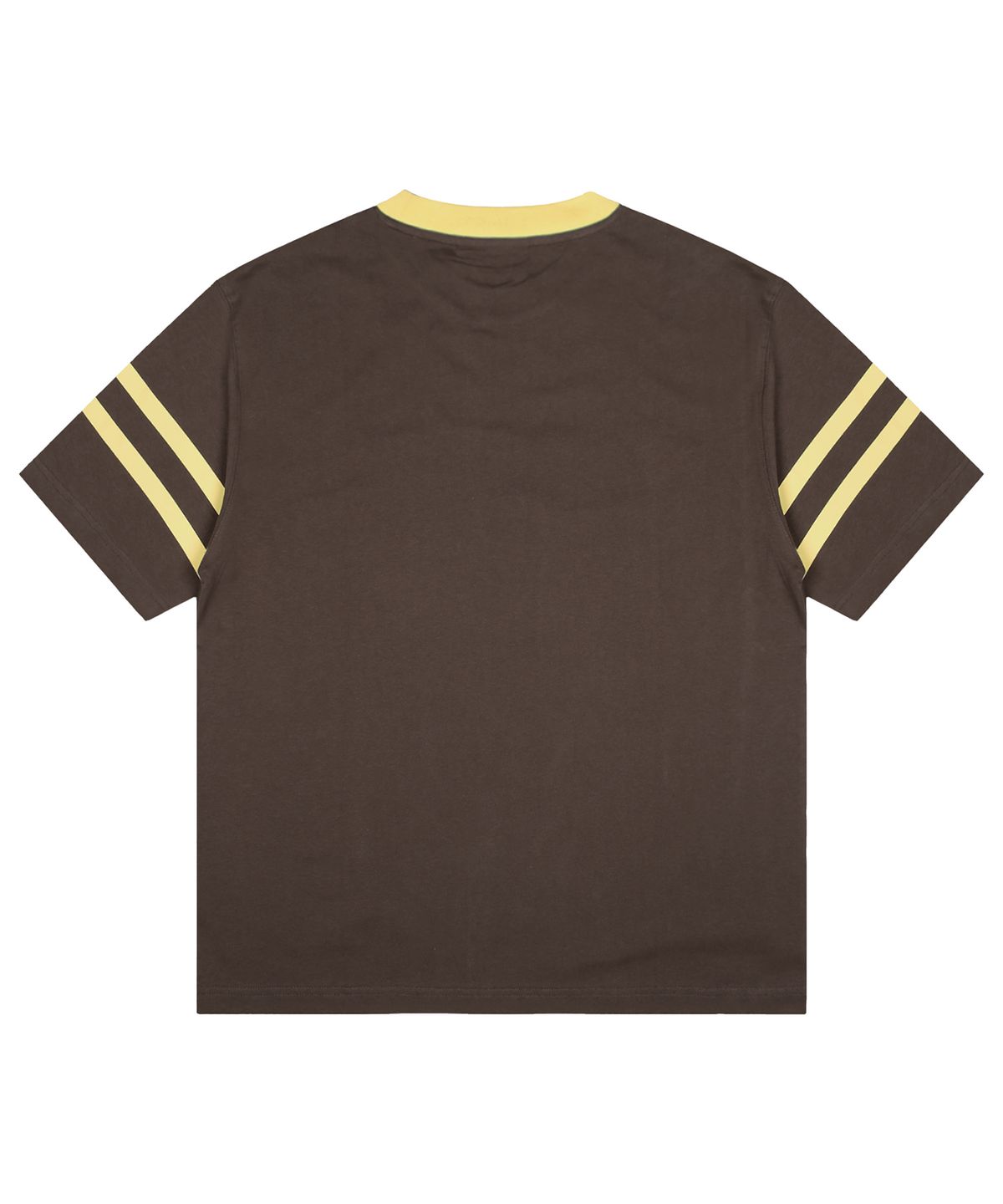 엑스톤즈(XTONZ) XTT125 컨스텔 넘버링 풋볼 티셔츠 (BROWN)