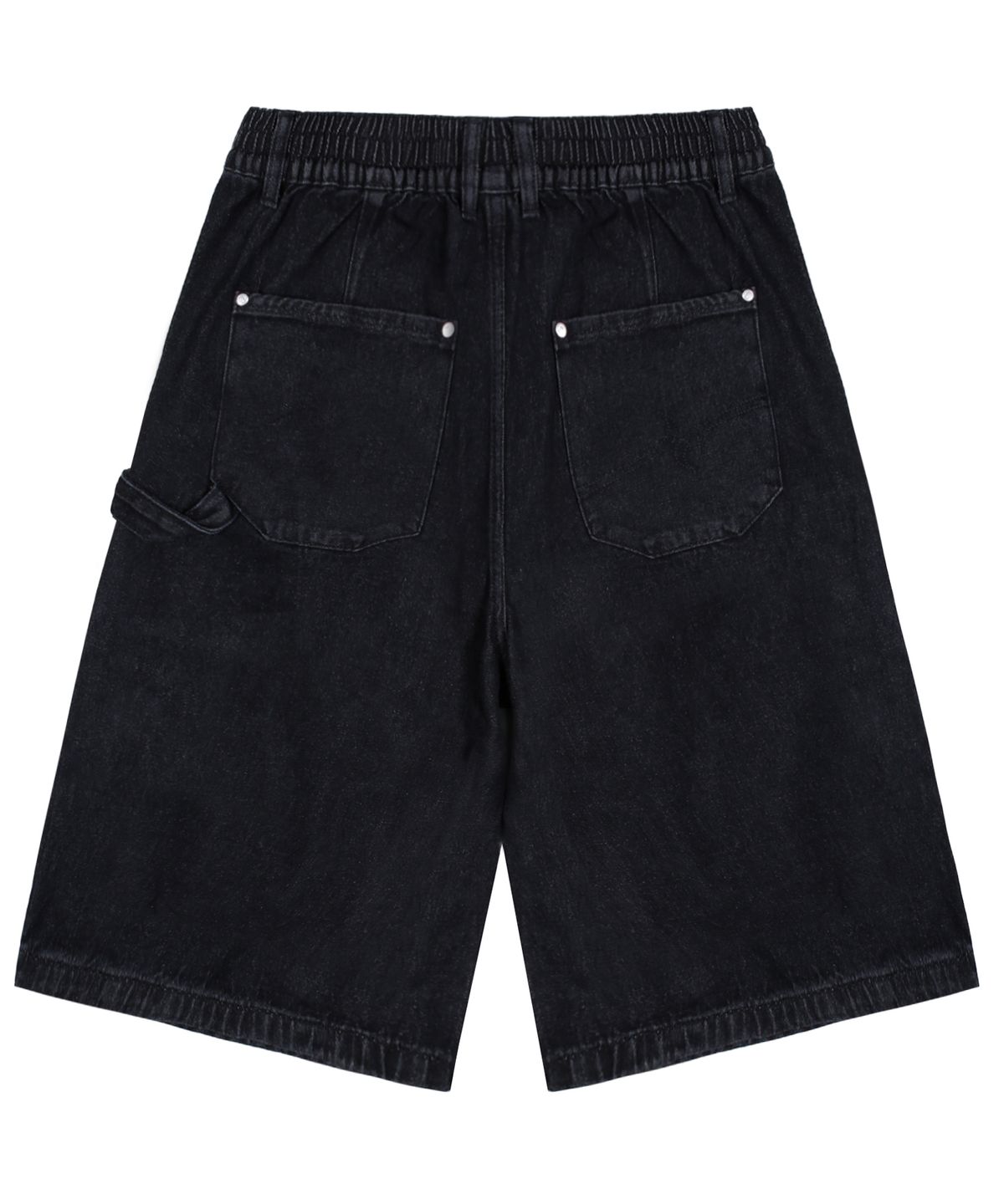 엑스톤즈(XTONZ) XP275 크로스 카펜더 버뮤다 데님 팬츠 (BLACK)