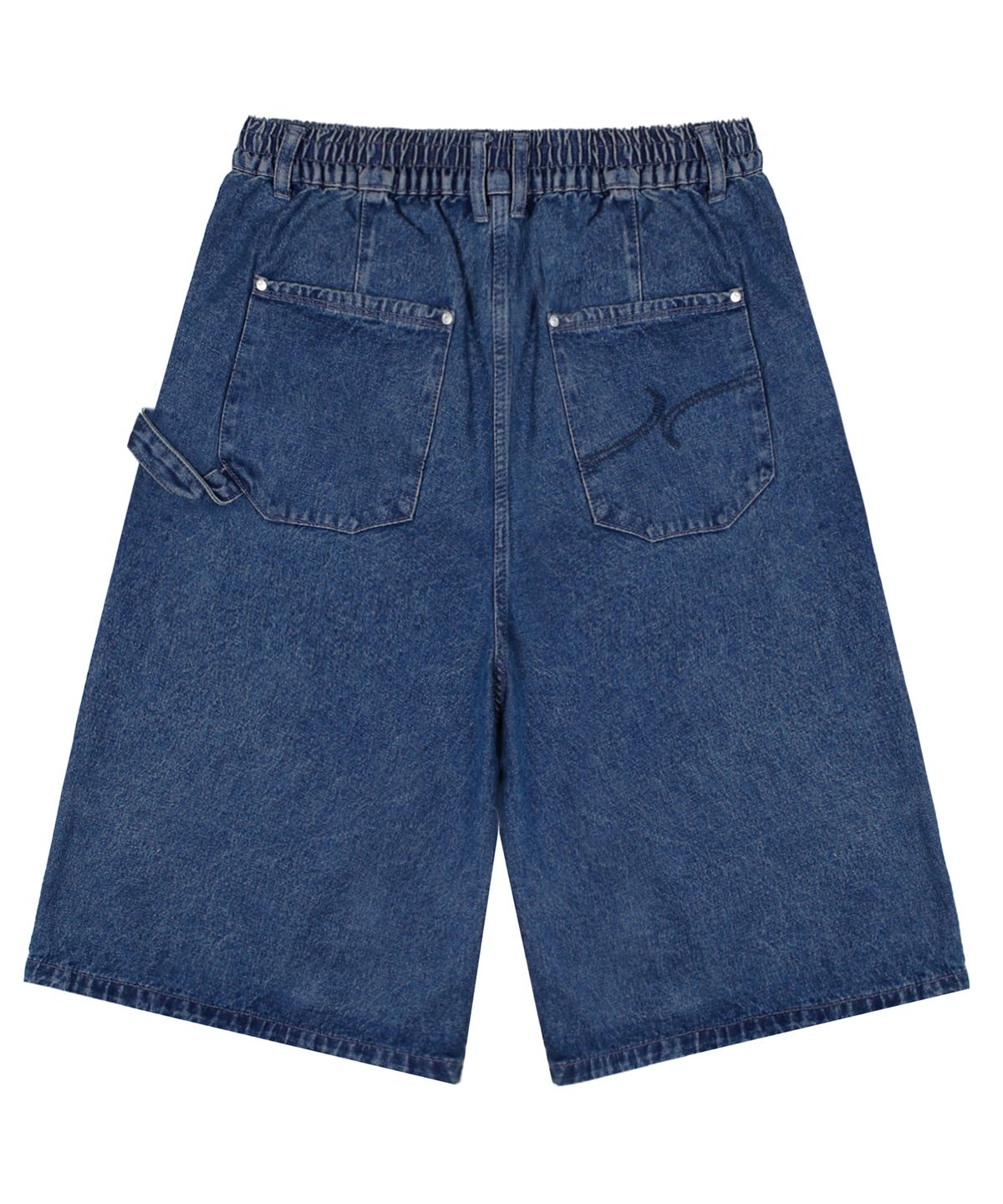 엑스톤즈(XTONZ) XP275 크로스 카펜더 버뮤다 데님 팬츠 (BLUE)