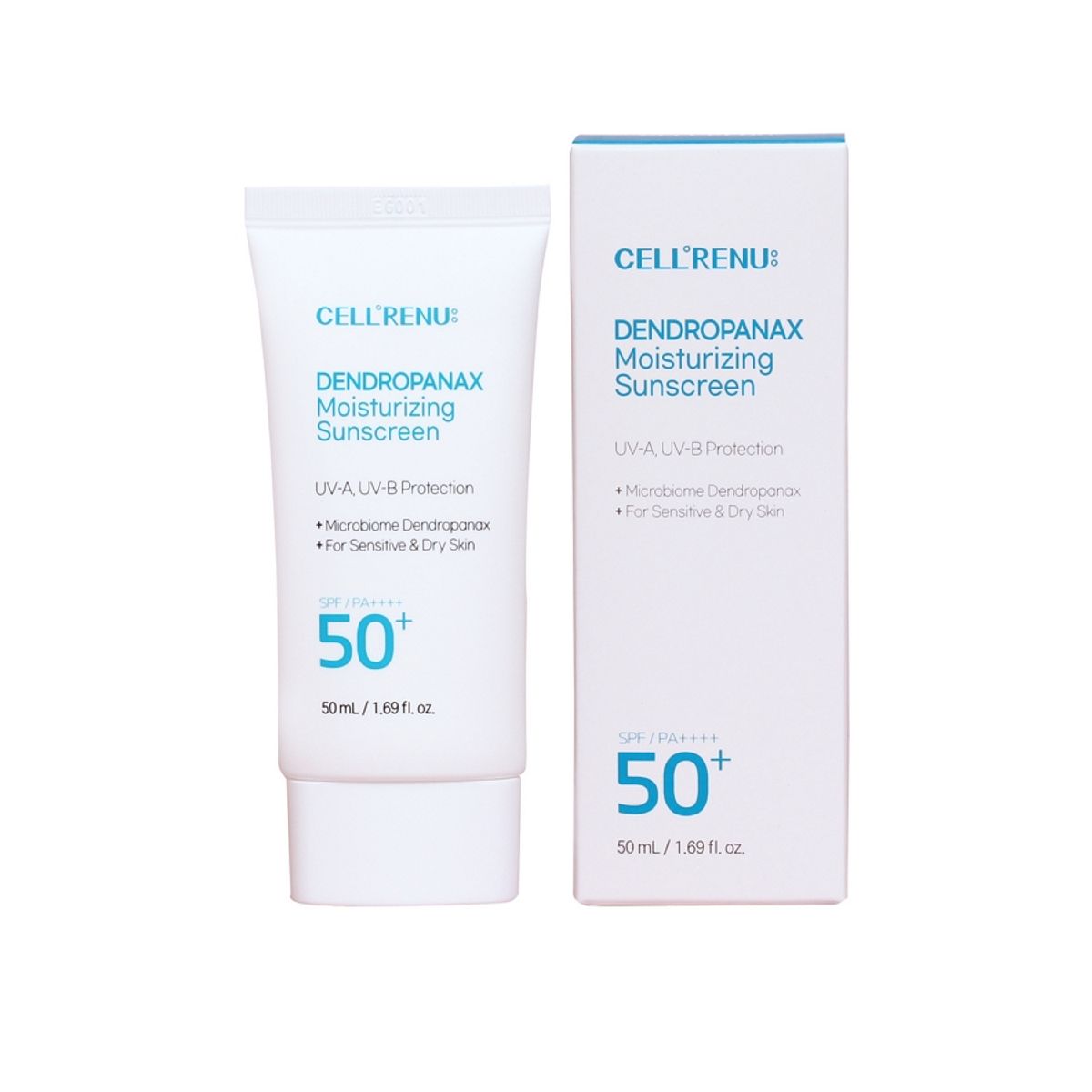 황칠가(HWANGCHILGA) 셀리뉴 덴드로파낙스 모이스춰라이징 선스크린(50ml)/자외선차단(SPF50+ PA++++)