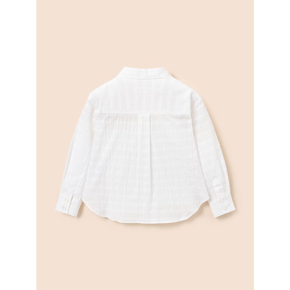 빈폴 키즈(BEANPOLE KIDS) 오버핏 시어 셔츠  화이트 (BI5364U021)