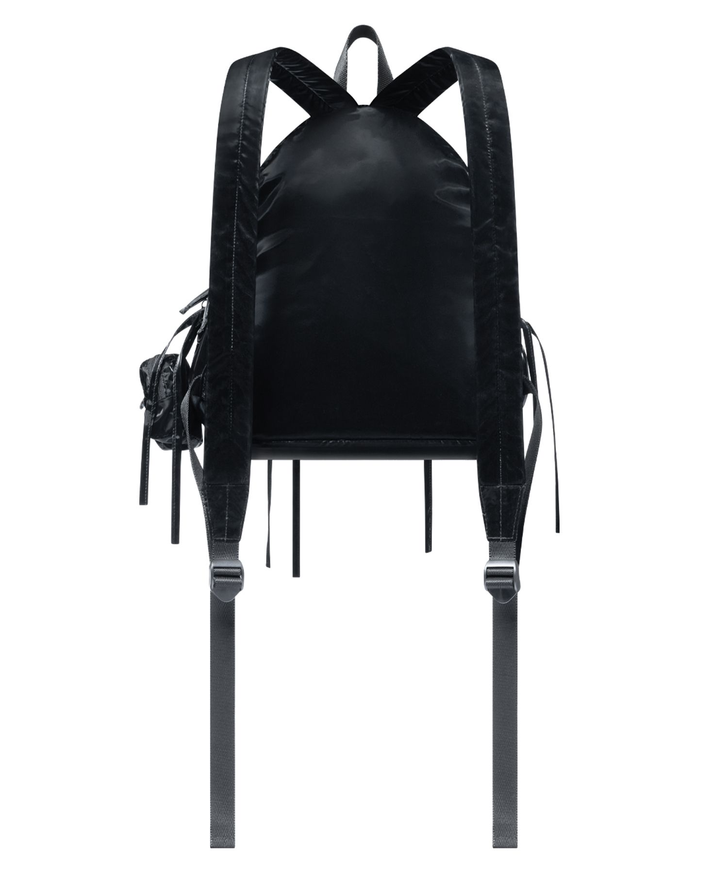 MUSINSA | Don't Ask My Plan 4 Pocket Mini Yunseul Backpack_Black