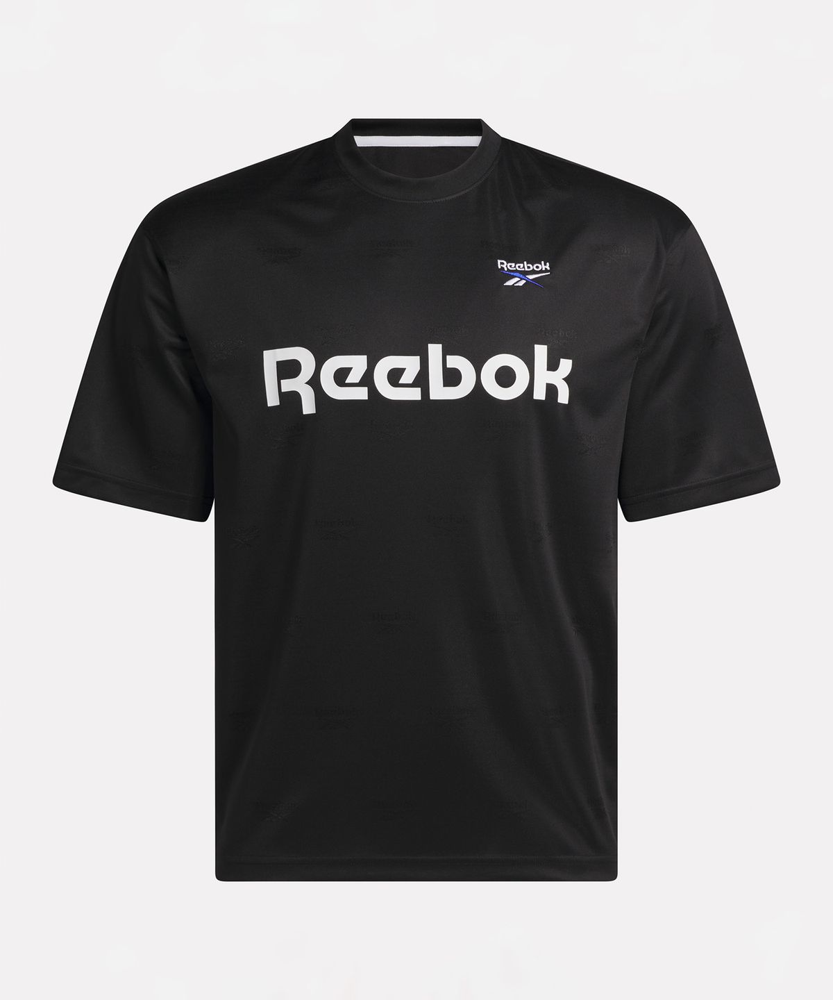 리복(REEBOK) 크로스 체크 티셔츠 - 블랙 / 100224003