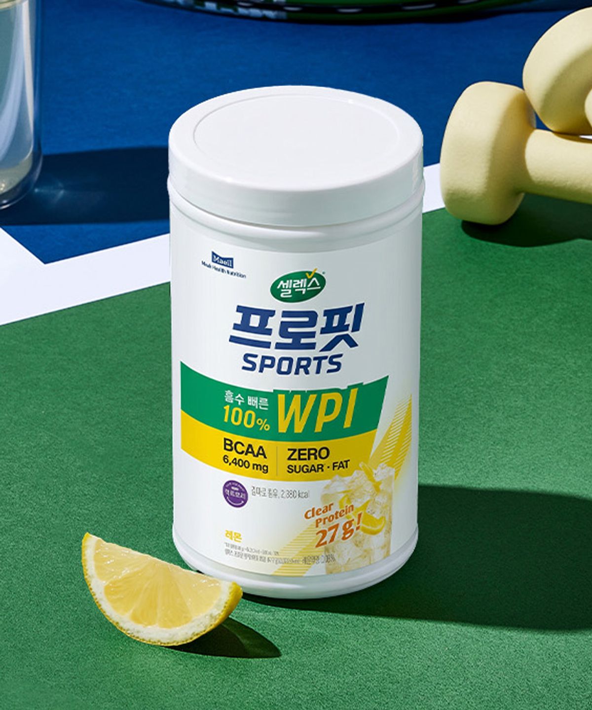 셀렉스(SELEX) 프로핏 100% 웨이프로틴(WPI) 클리어파우더 레몬 672G