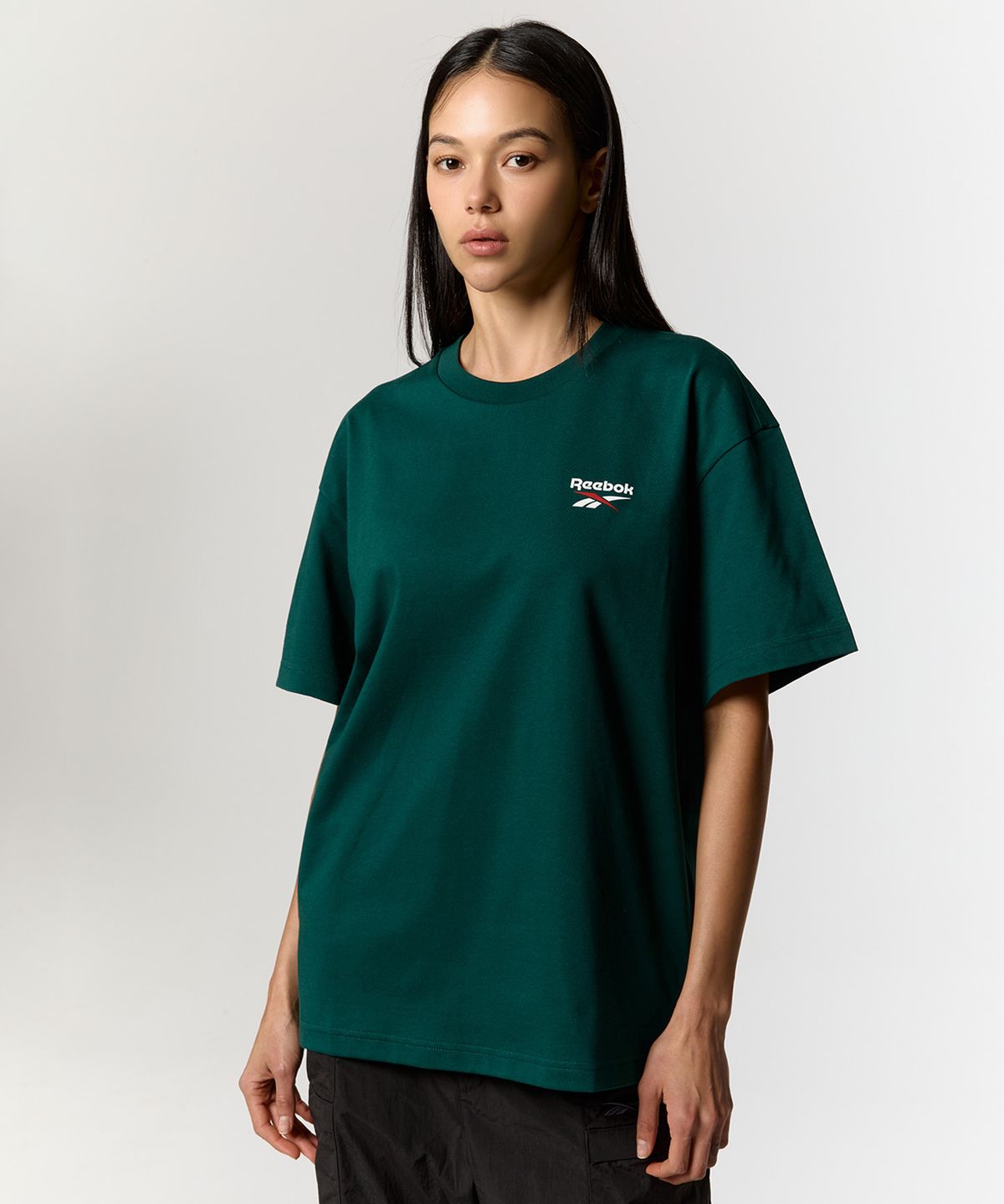 리복(REEBOK) 바스켓볼 그래픽 티셔츠 - 그린