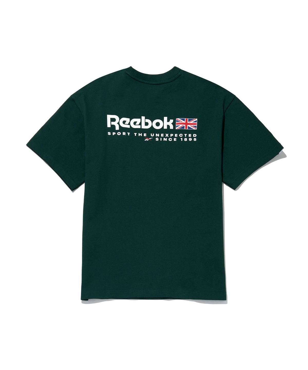 리복(REEBOK) 유니언잭 티셔츠 - 그린