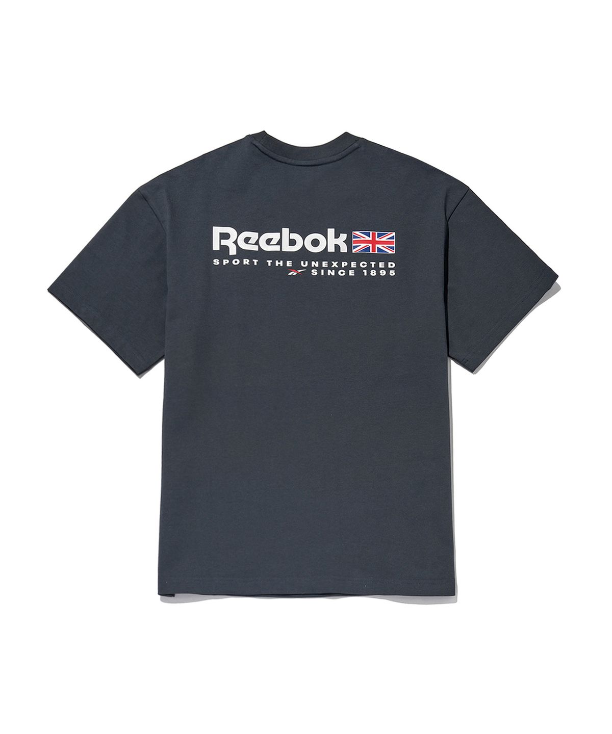 리복(REEBOK) 유니언잭 티셔츠 - 차콜