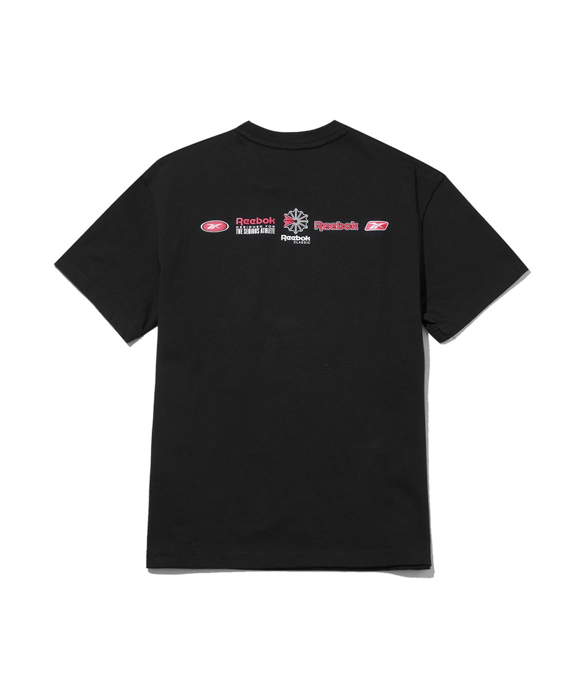 리복(REEBOK) 아카이브 티셔츠 - 블랙