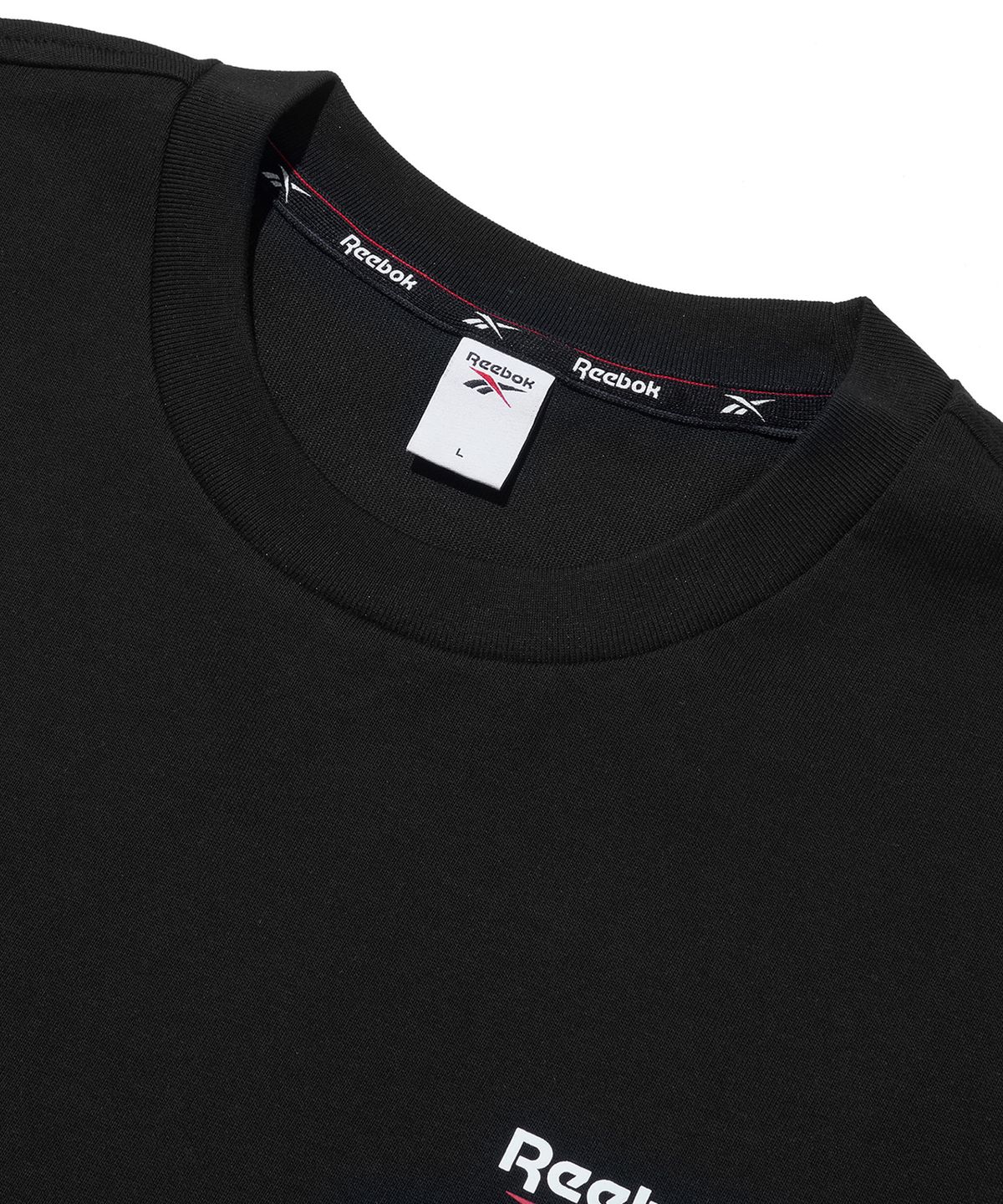 리복(REEBOK) 아카이브 티셔츠 - 블랙