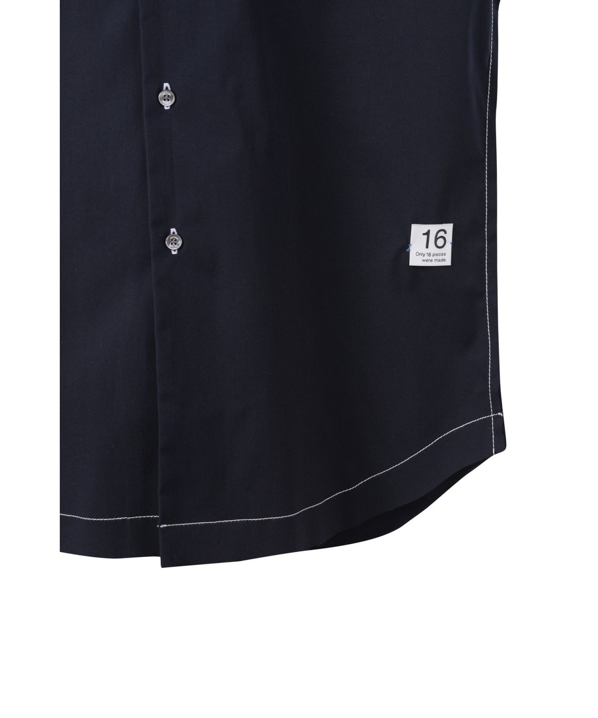 래코드(RECODE) Raw Edged Stitch Point Shirt