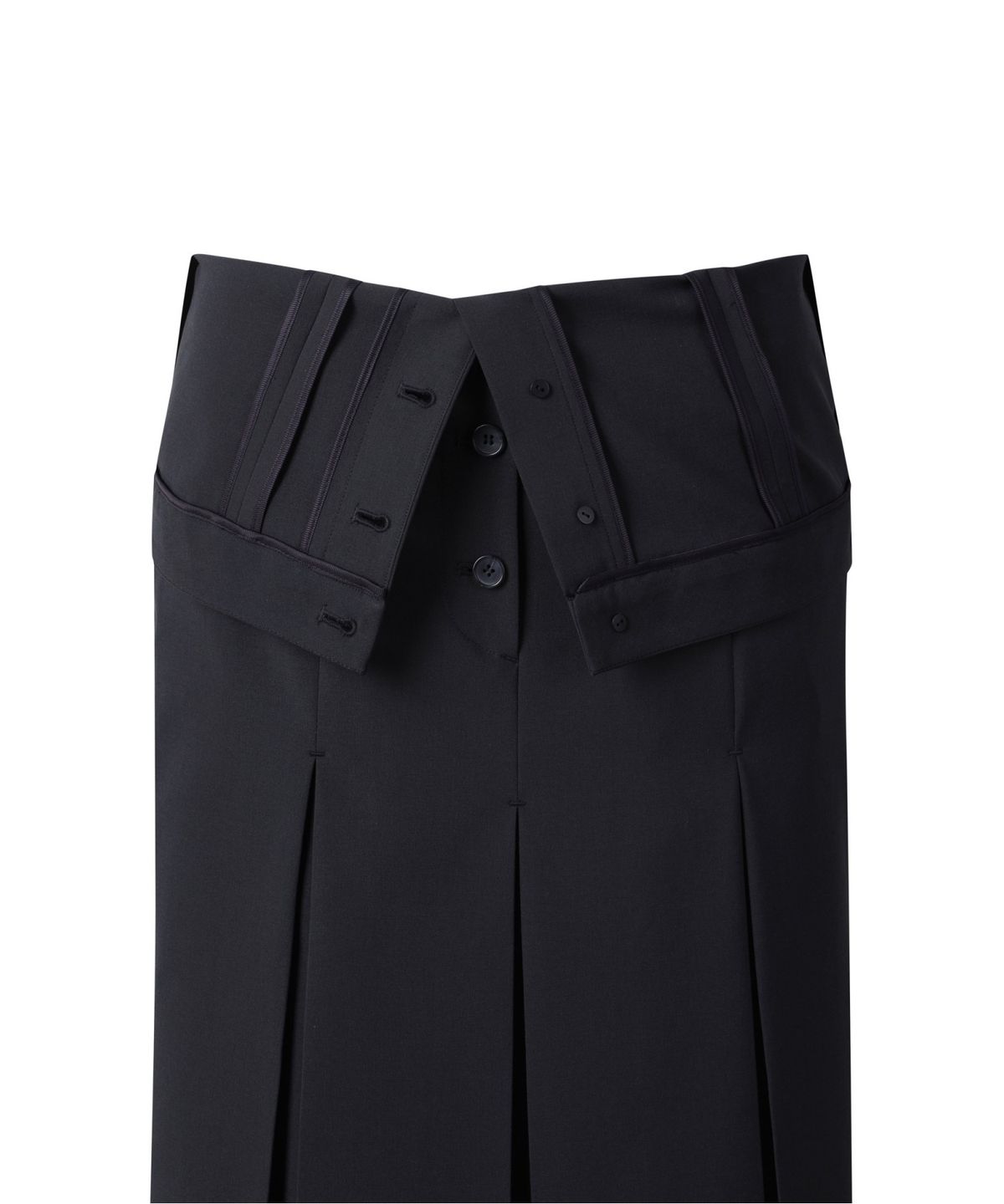 래코드(RECODE) Turnover Waist Skirt