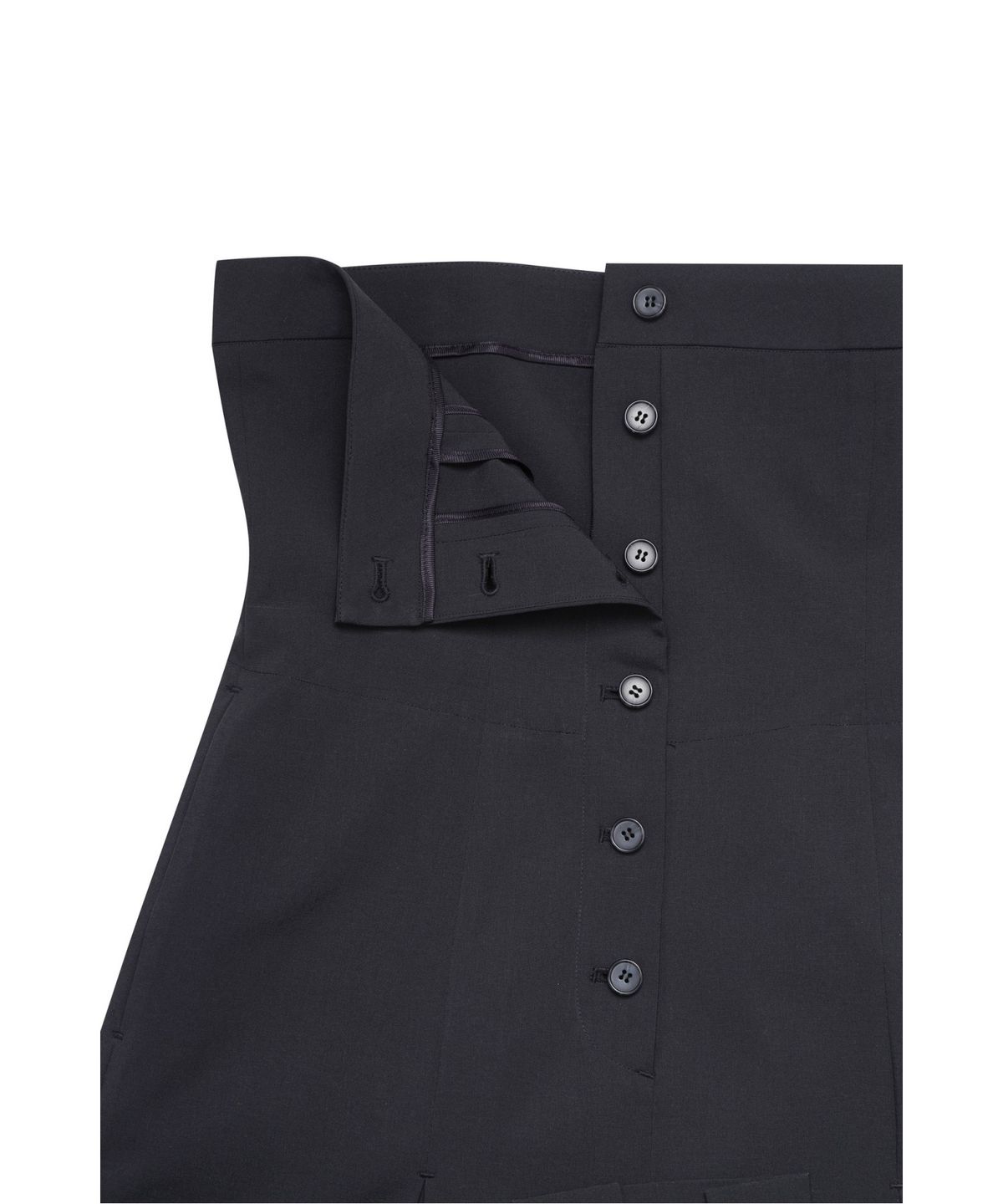 래코드(RECODE) Turnover Waist Skirt