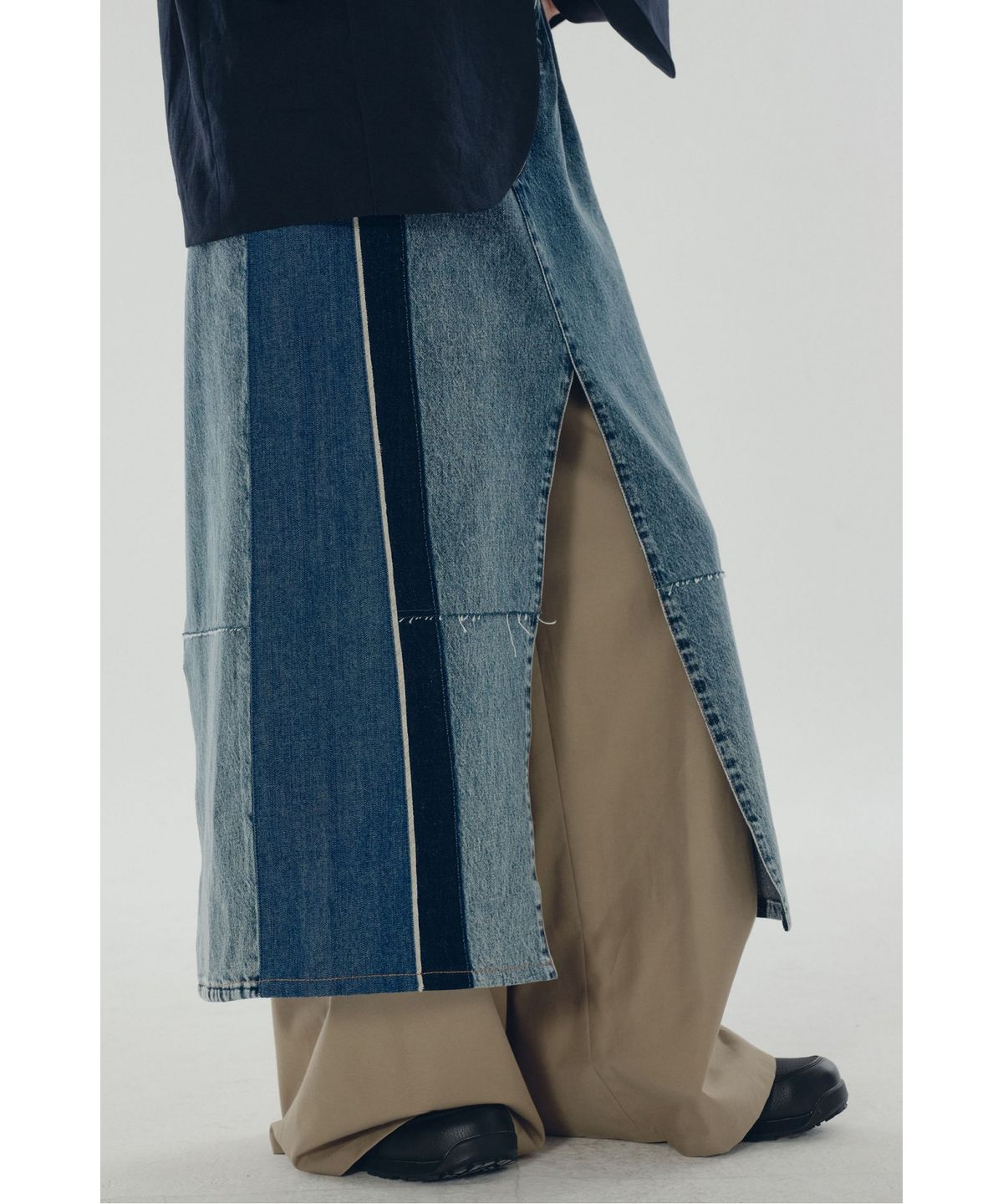 래코드(RECODE) Crease-effect Jacket
