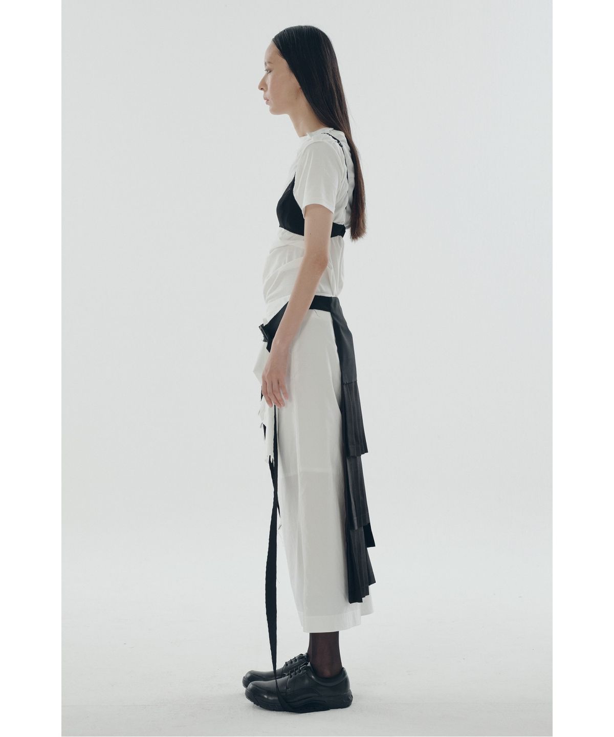 래코드(RECODE) Shirts Mixed Skirt