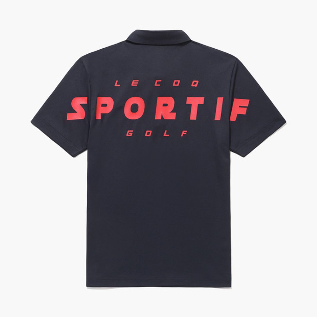 르꼬끄 골프(LECOQ GOLF) 남성 볼드 레터링 퍼포먼스 반팔 티셔츠 (GQ121MTS34)