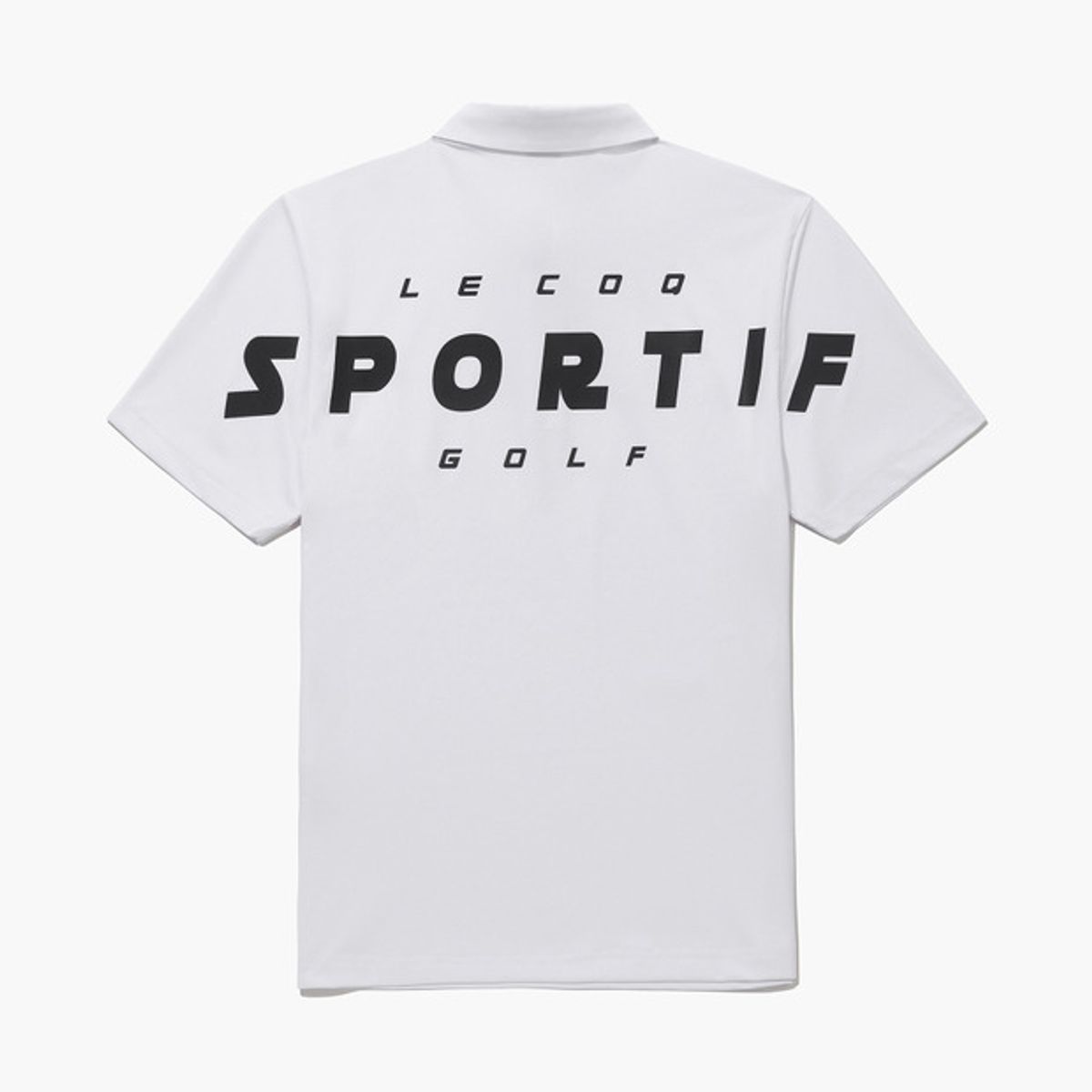 르꼬끄 골프(LECOQ GOLF) 남성 볼드 레터링 퍼포먼스 반팔 티셔츠 (GQ121MTS34)