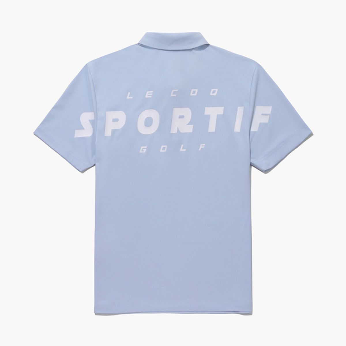 르꼬끄 골프(LECOQ GOLF) 남성 볼드 레터링 퍼포먼스 반팔 티셔츠 (GQ121MTS34)