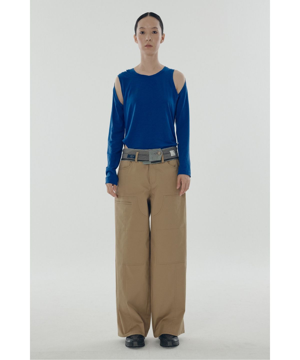 래코드(RECODE) Waist Band Big Pocket Pants