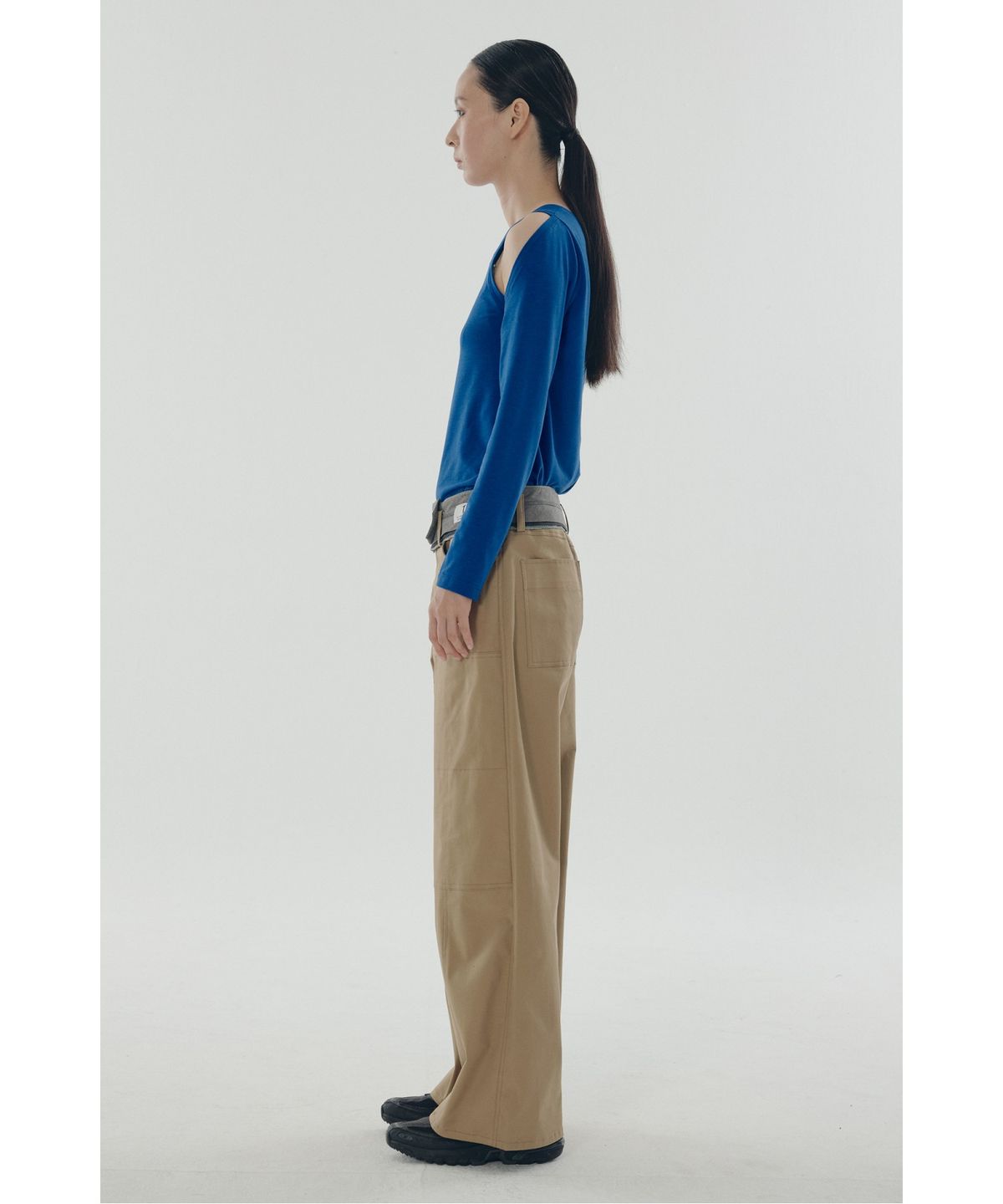 래코드(RECODE) Waist Band Big Pocket Pants