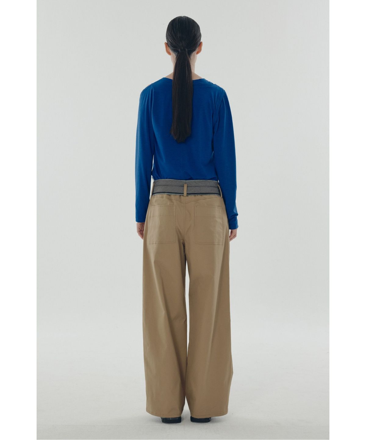 래코드(RECODE) Waist Band Big Pocket Pants