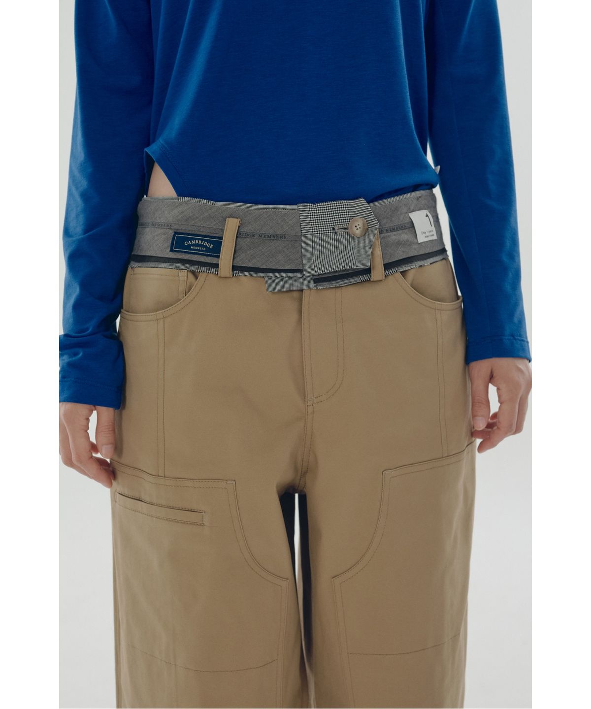 래코드(RECODE) Waist Band Big Pocket Pants