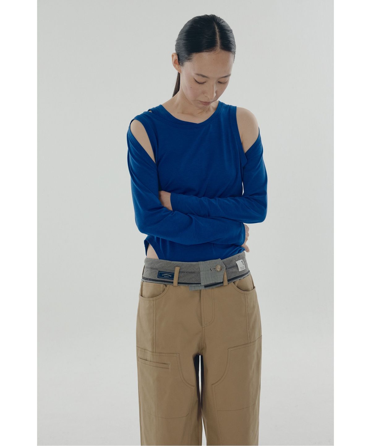 래코드(RECODE) Waist Band Big Pocket Pants