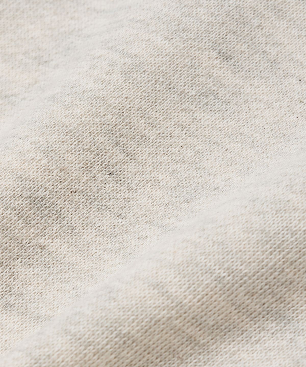 브라운브레스(BROWNBREATH) BUBBLE TAG CREWNECK - OATMEAL