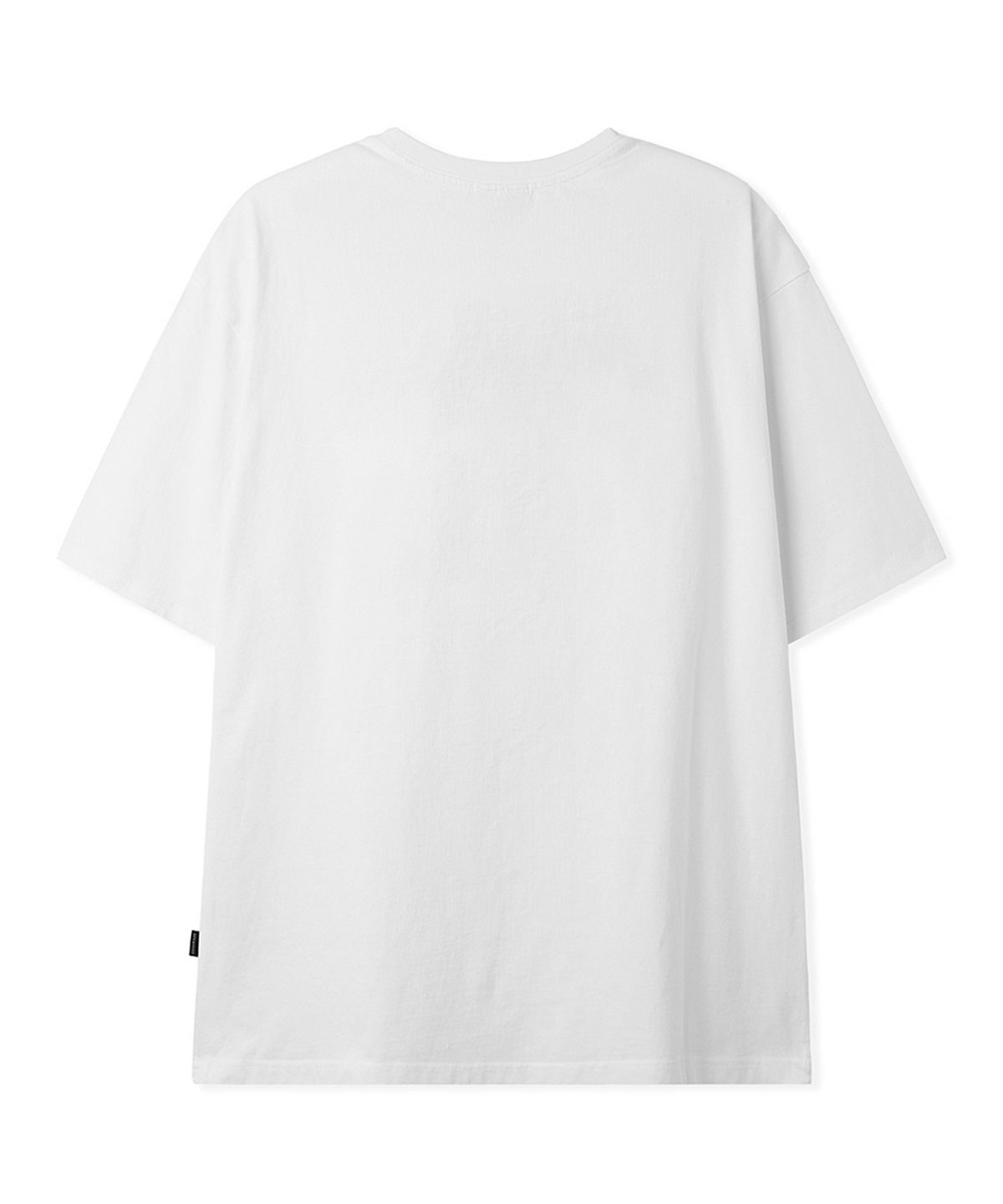오픈야드(오와이)(OPENYARD(OY)) PRINTED PATCH TEE - WHITE