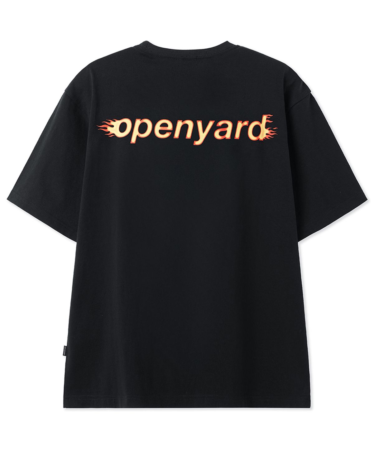오픈야드(오와이)(OPENYARD(OY)) IGNITE LOGO TEE - BLACK