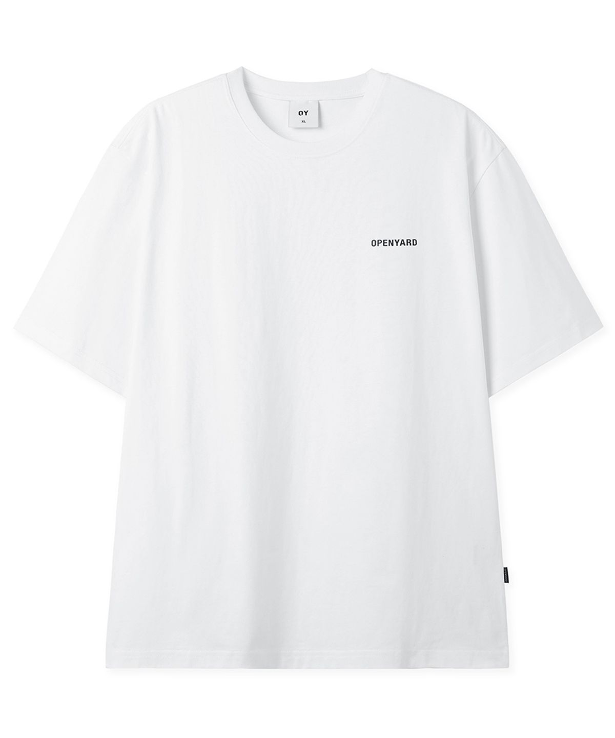 오픈야드(오와이)(OPENYARD(OY)) LILY LOGO TEE - WHITE