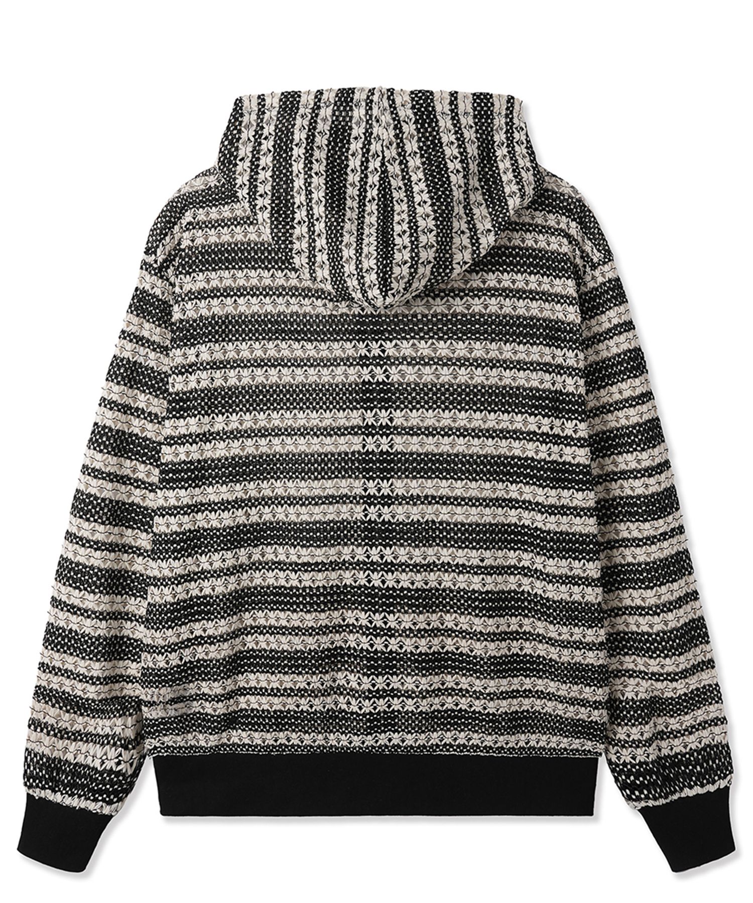 ★OY★LOGO CROCHET HOODIE ZIP UP - BLACK★正規品/直送料込 MUSINSA | OY LOGO STRIPED CROCHET HOODIE ZIP UP - BLACK