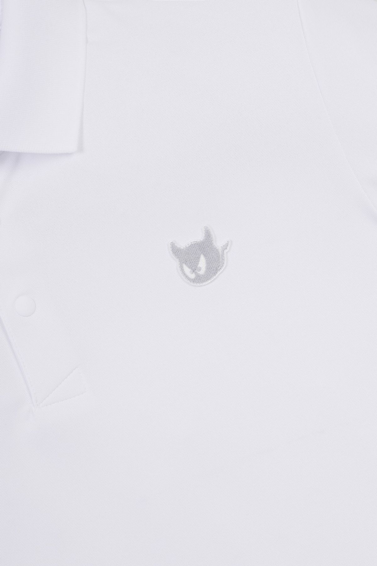 왁(WAAC) Men WAACKY Pique SS Polo_WMTCM25202WHX