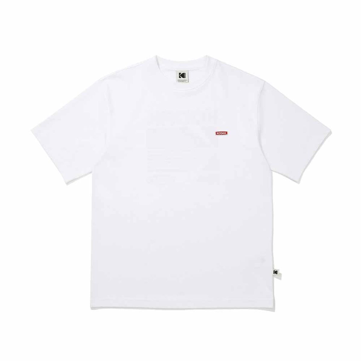 코닥(KODAK) 브리즈팝 그래픽 에어로쿨 반팔 티셔츠 WHITE