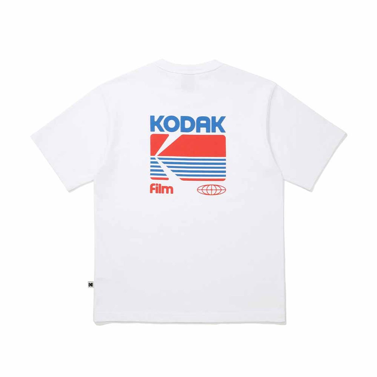 코닥(KODAK) 브리즈팝 그래픽 에어로쿨 반팔 티셔츠 WHITE