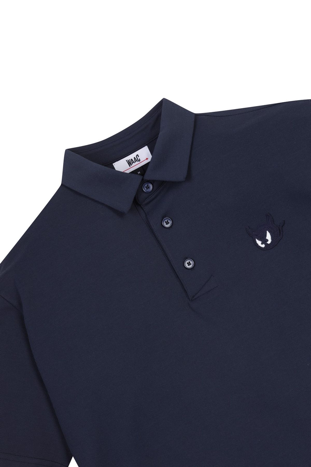 왁(WAAC) THE ORIGINAL Men Loose Fit SS Polo_WMTCM25230NYX