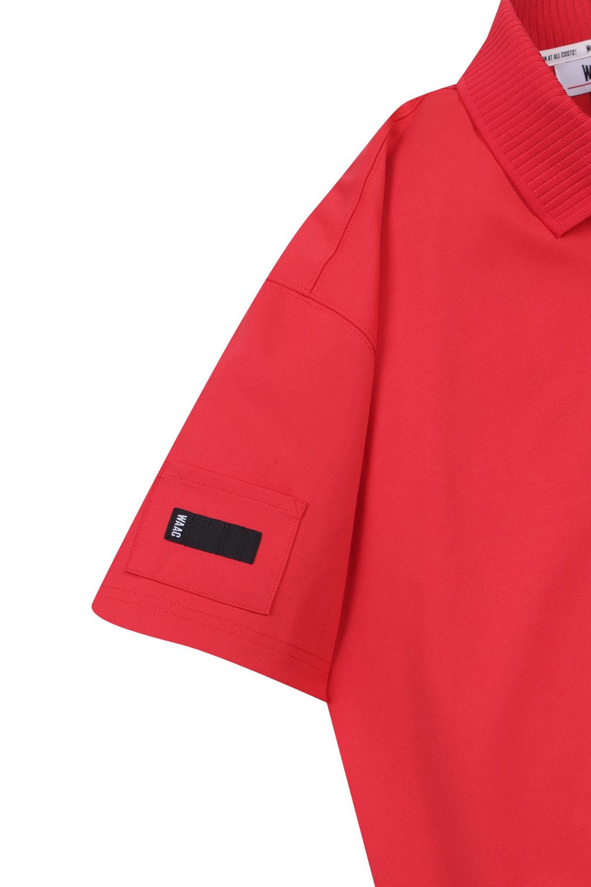 왁(WAAC) Men Oversized Basic SS Sweatshirt_WMTCM25204REX
