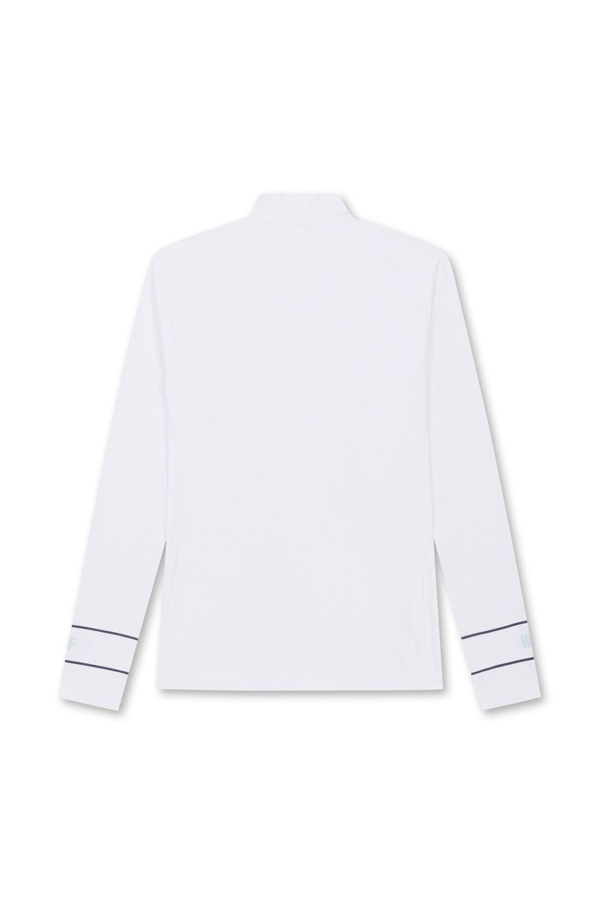 왁(WAAC) Athletic Women Jersey Long Sleeve Mock Top_WLTBM25402WHX