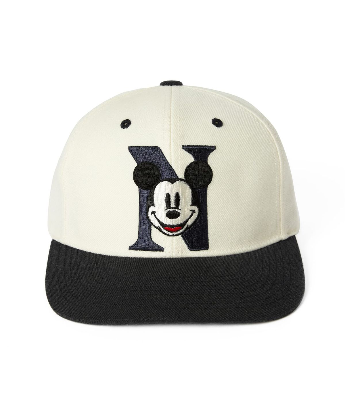 디스이즈네버댓(THISISNEVERTHAT) TNT_Mickey_Two Tone Cap White/Navy