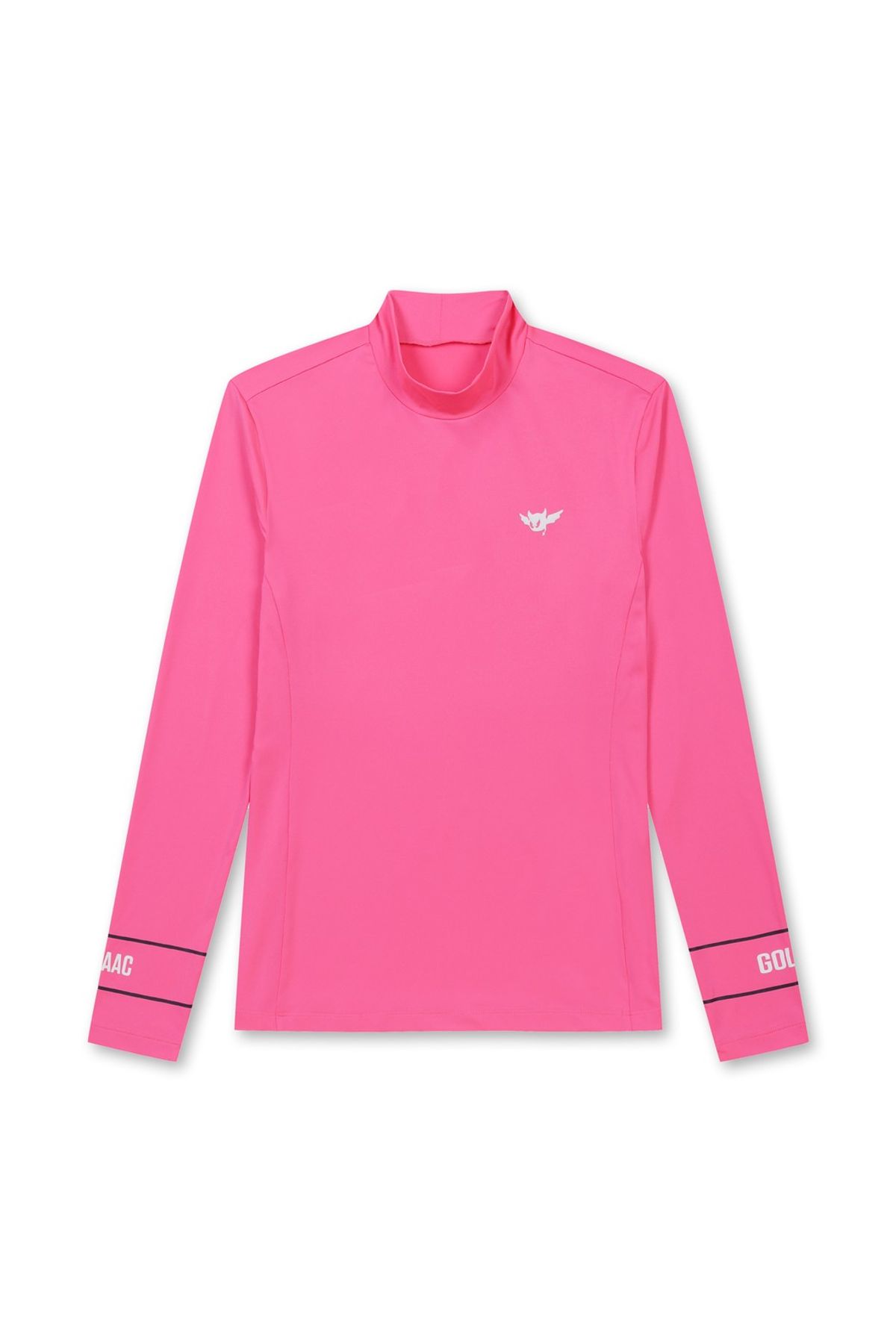 왁(WAAC) Athletic Women Jersey Long Sleeve Mock Top_WLTBM25402HPX