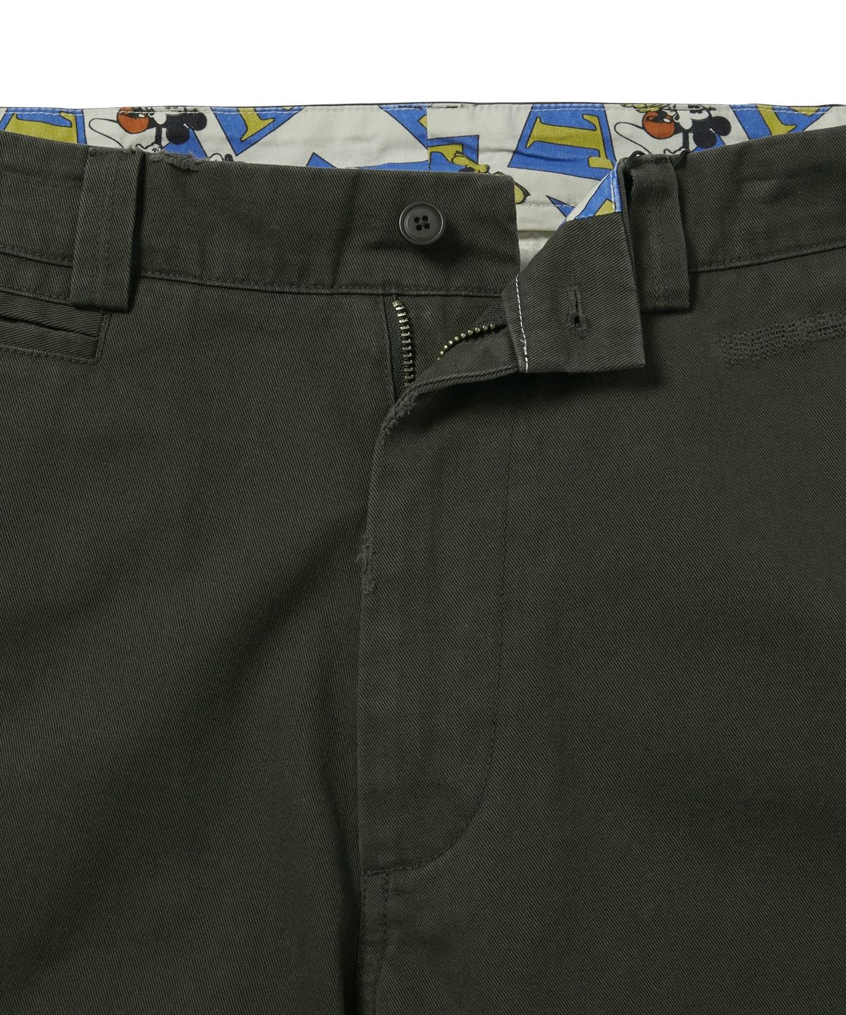 디스이즈네버댓(THISISNEVERTHAT) TNT_Mickey_Distressed Chino Pant Brown