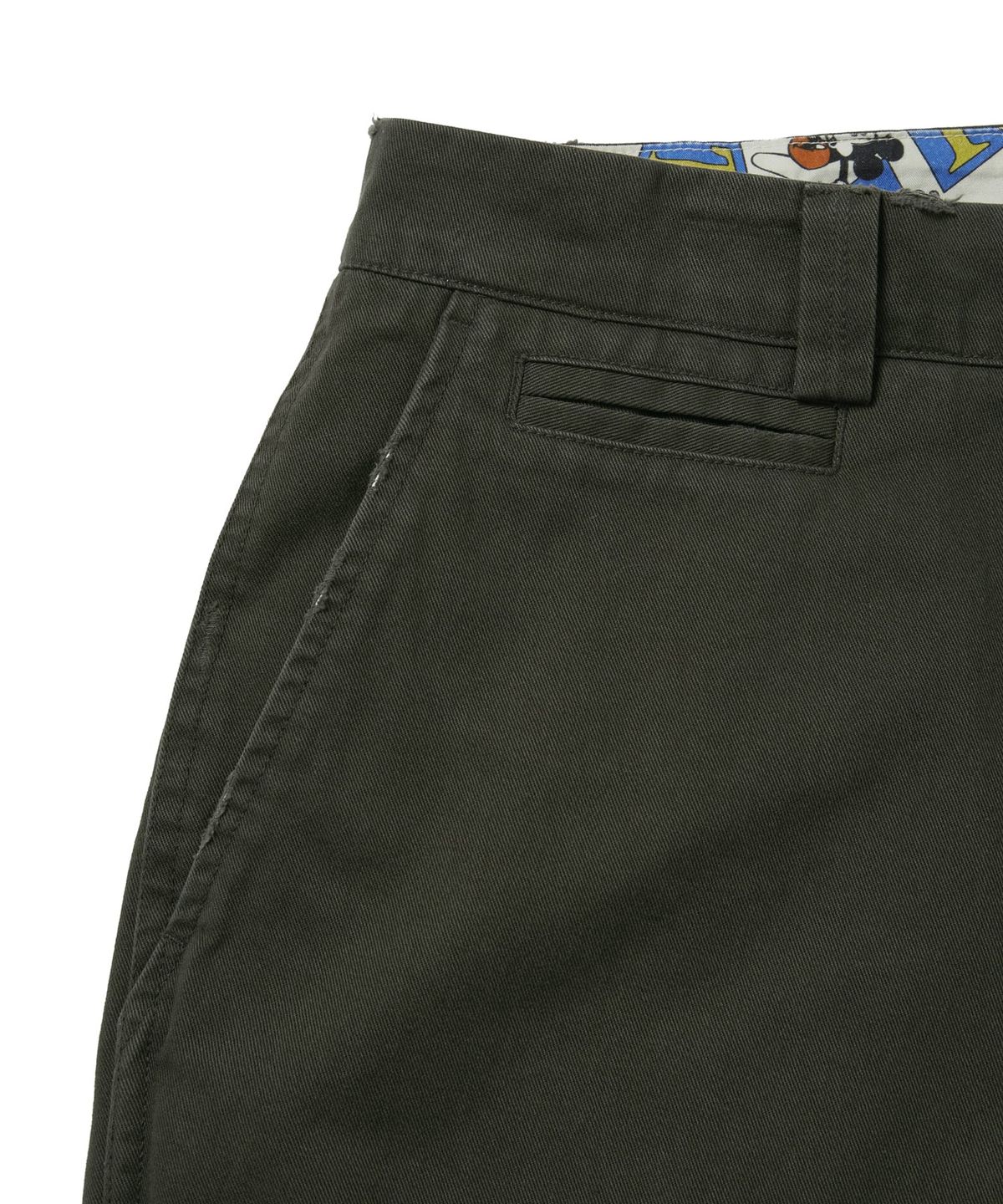 디스이즈네버댓(THISISNEVERTHAT) TNT_Mickey_Distressed Chino Pant Brown