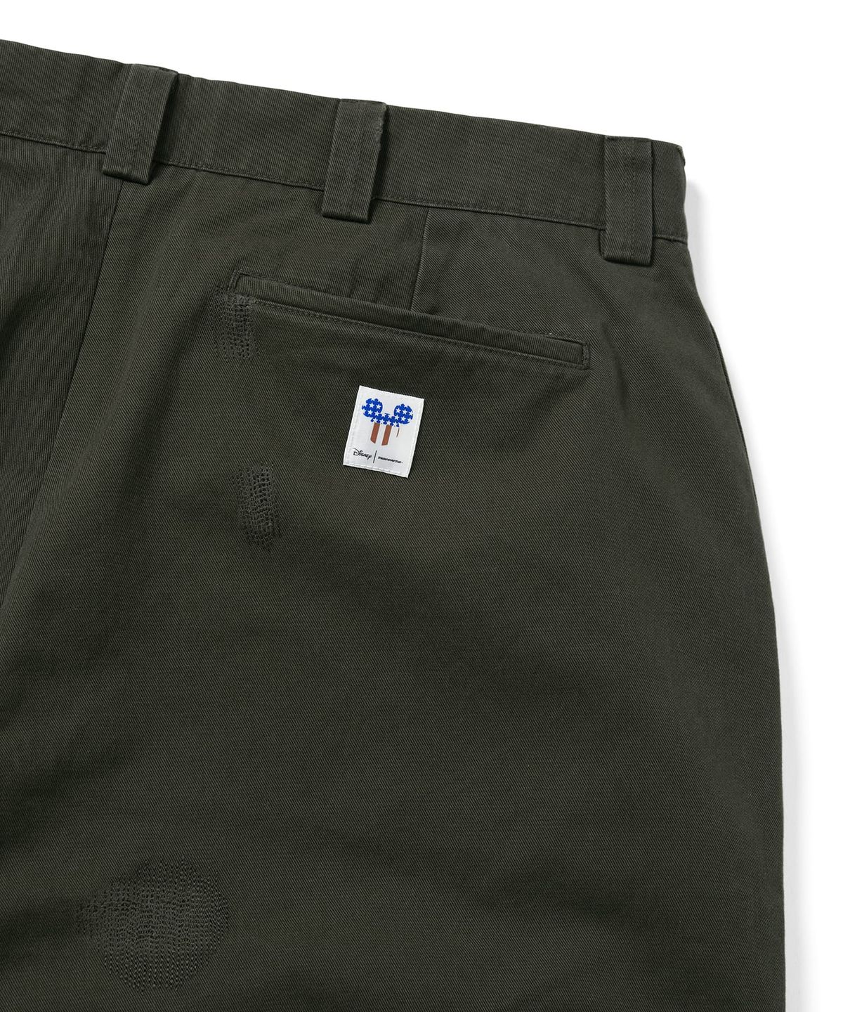 디스이즈네버댓(THISISNEVERTHAT) TNT_Mickey_Distressed Chino Pant Brown