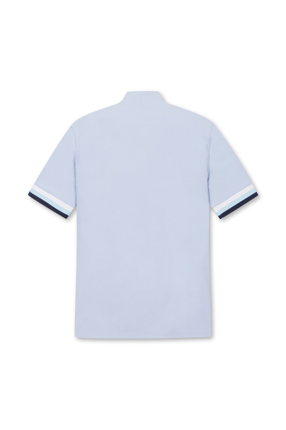 왁(WAAC) Athletic Women Stretch Rib Mock Top_WLTCM25406LBX