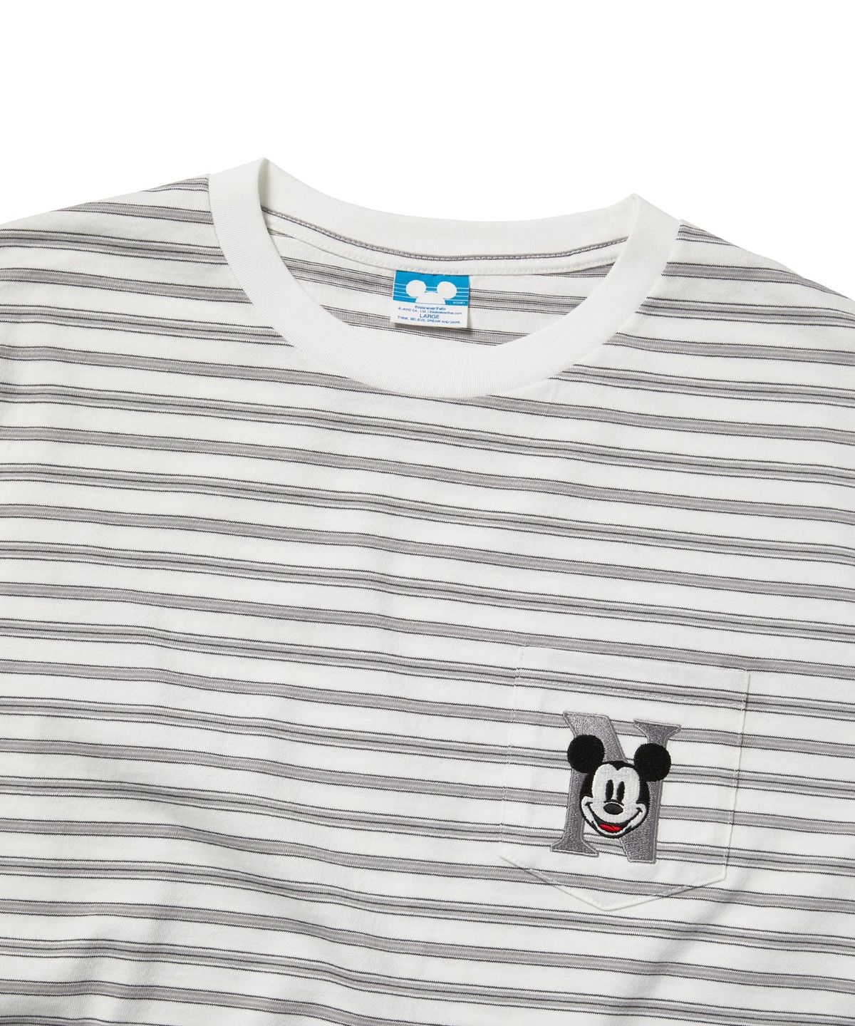 디스이즈네버댓(THISISNEVERTHAT) TNT_Mickey_Boarder Tee Grey