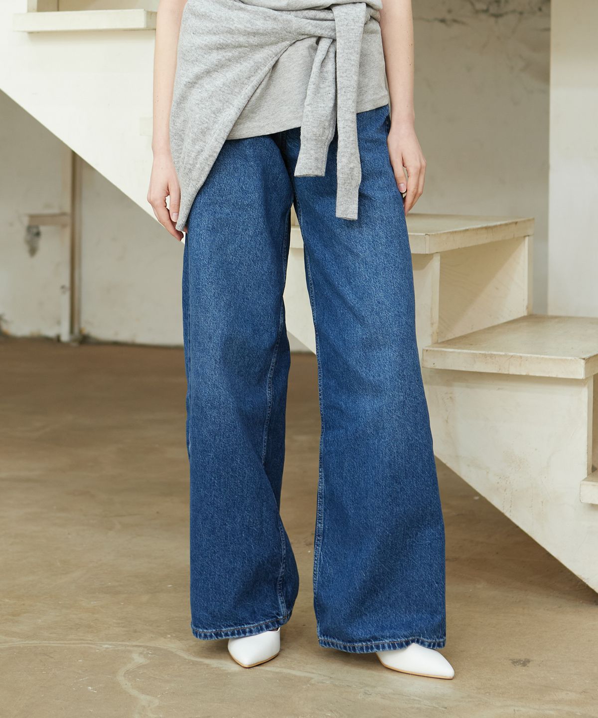 커스텀에이드 우먼(CUSTOMADE WOMAN) 5cm 베이직 슬링백 키튼힐 레일라(CW0089WH)