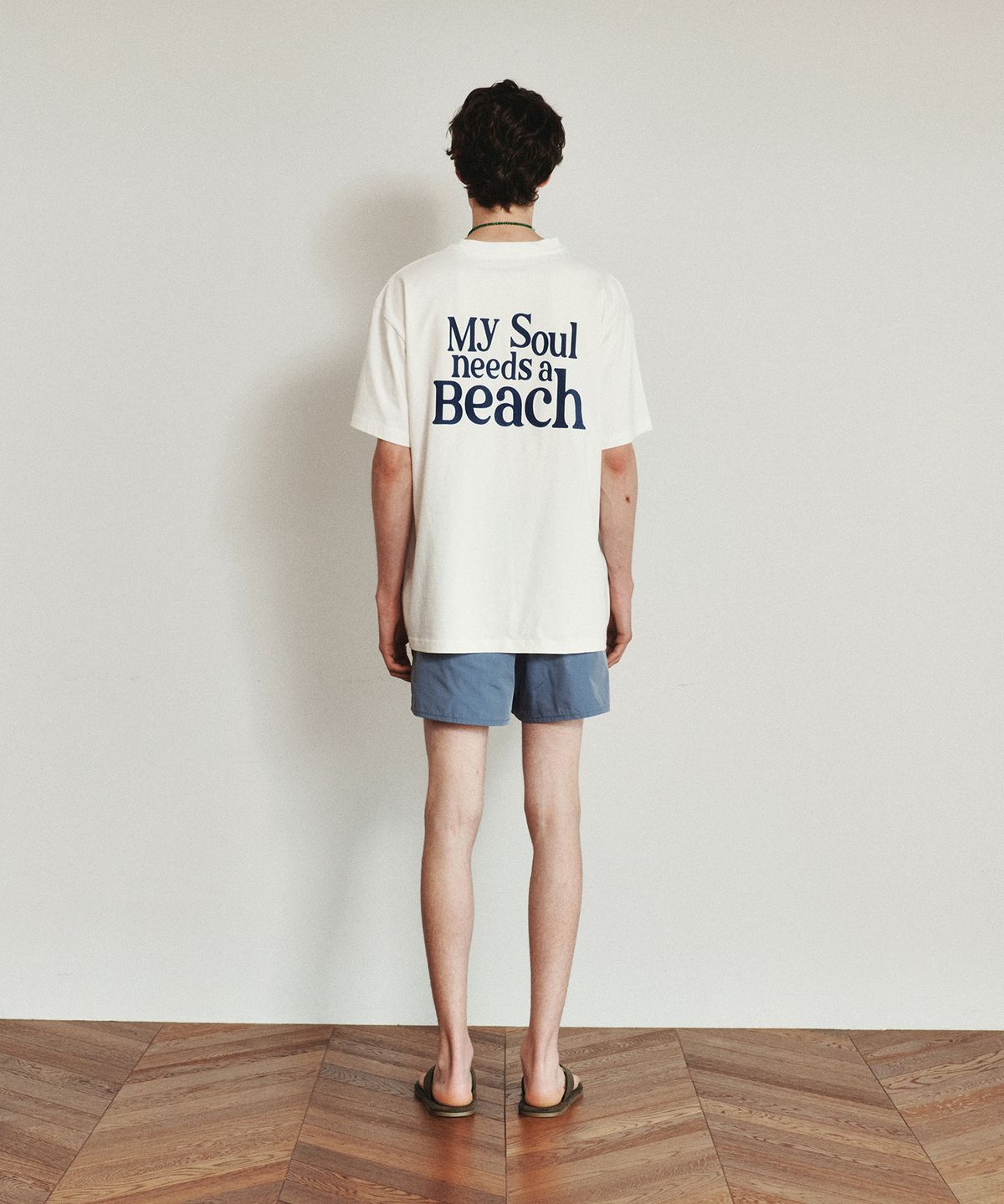 호이테(HEUTE) BEACH T-SHIRT (WHITE)