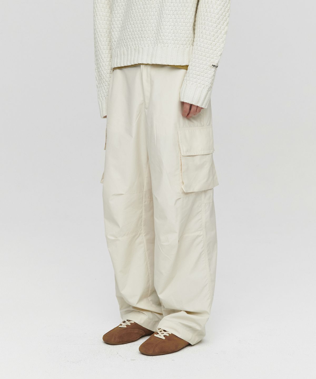 호이테(HEUTE) KAI CARGO PANTS (BUTTER YELLOW)