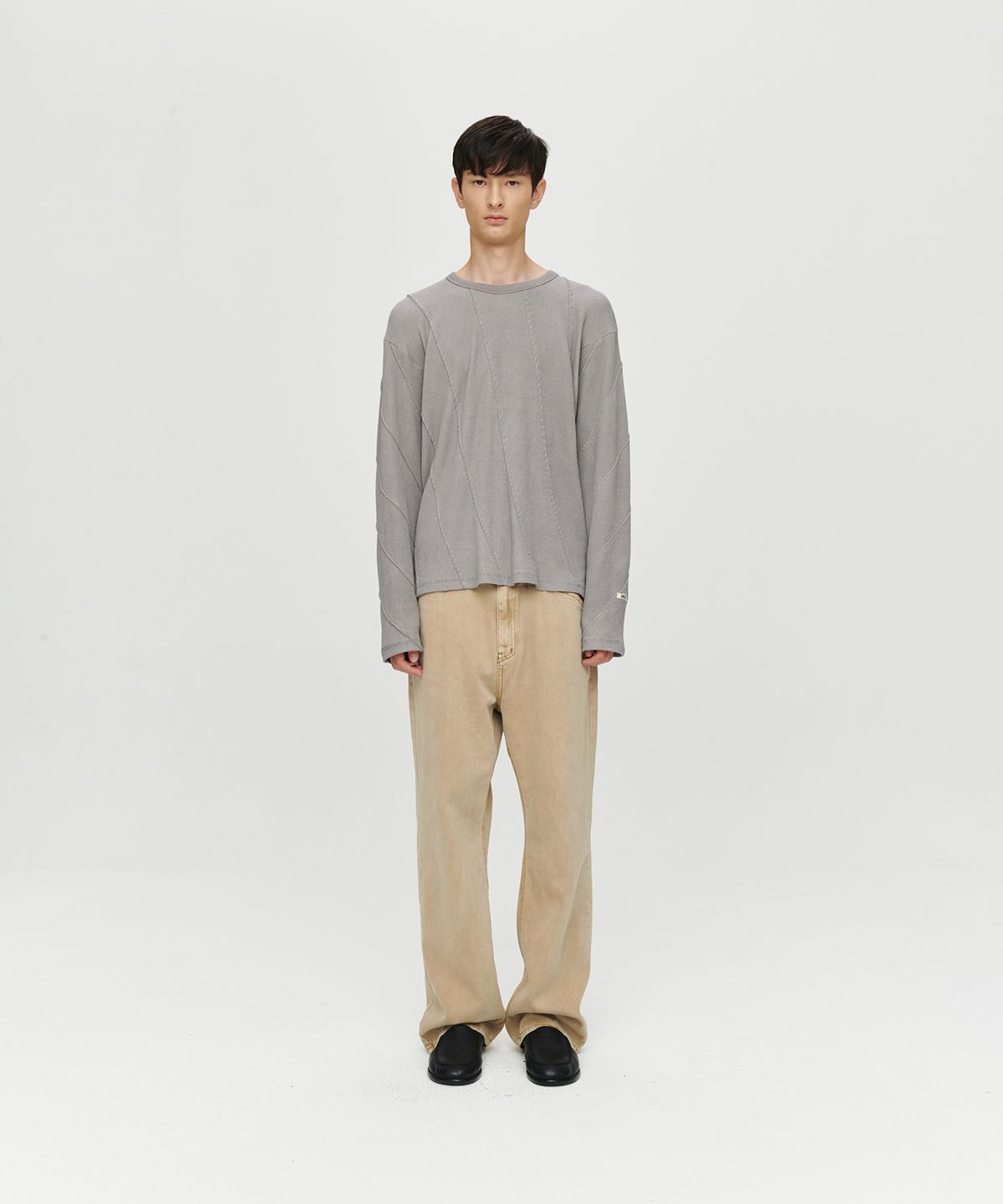 호이테(HEUTE) HET BEN WIDE DENIM (BEIGE)