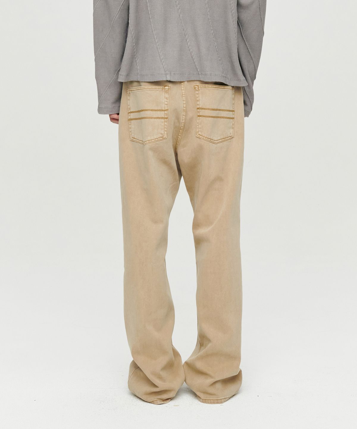 호이테(HEUTE) HET BEN WIDE DENIM (BEIGE)