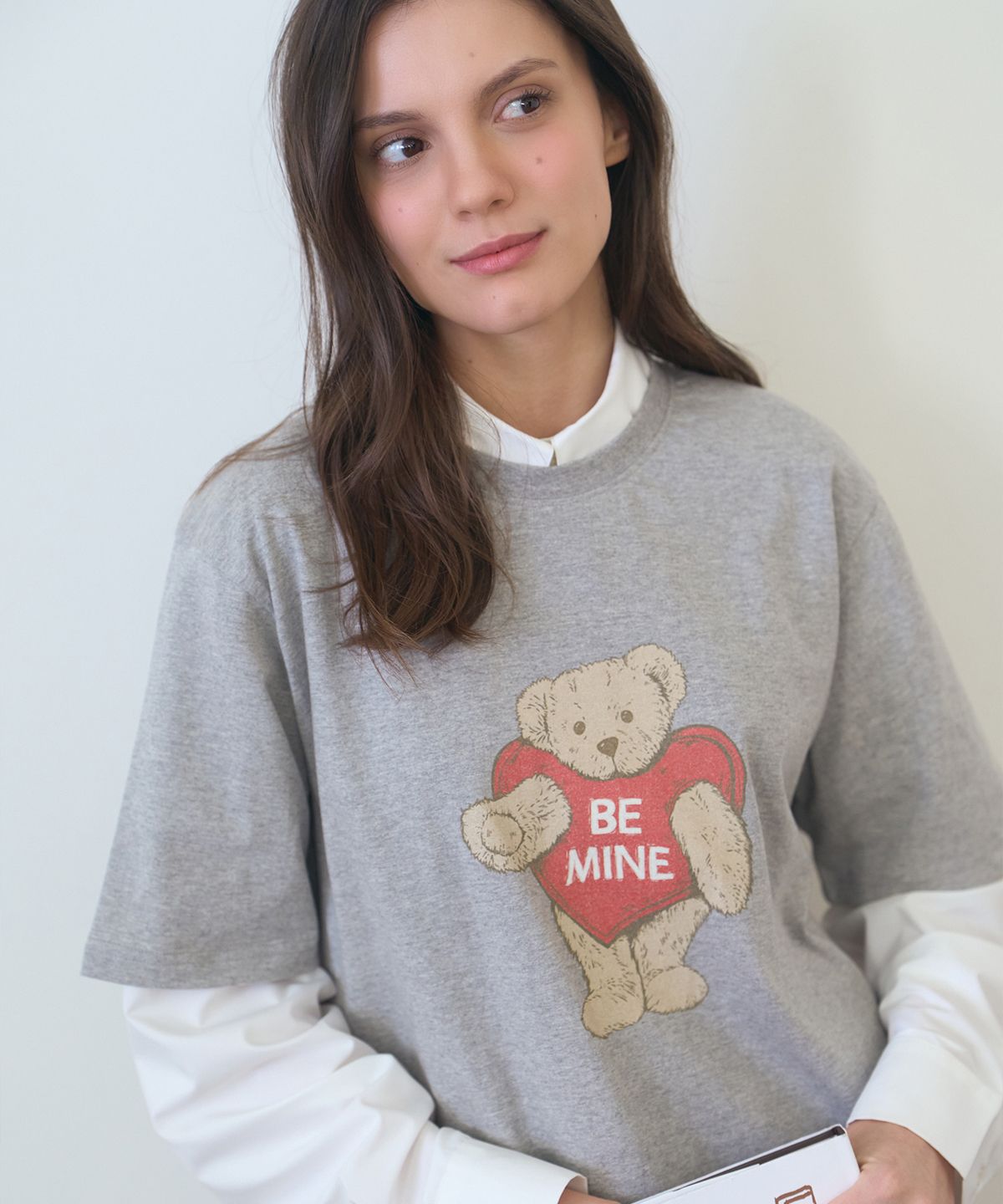 로브로브(LOVLOV) BE MINE BEAR  T-SHIRTS